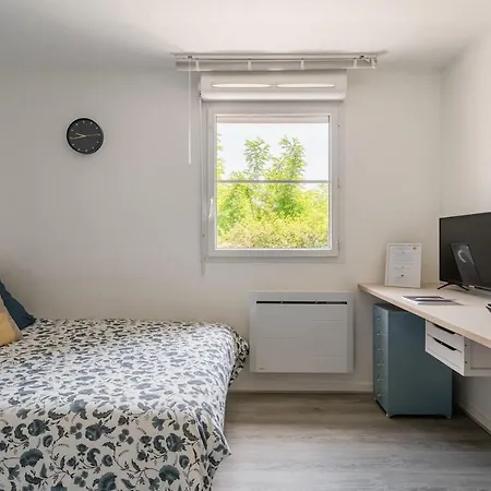 Studio Tranquille et COSY proche Gare Mulhouse Extérieur photo